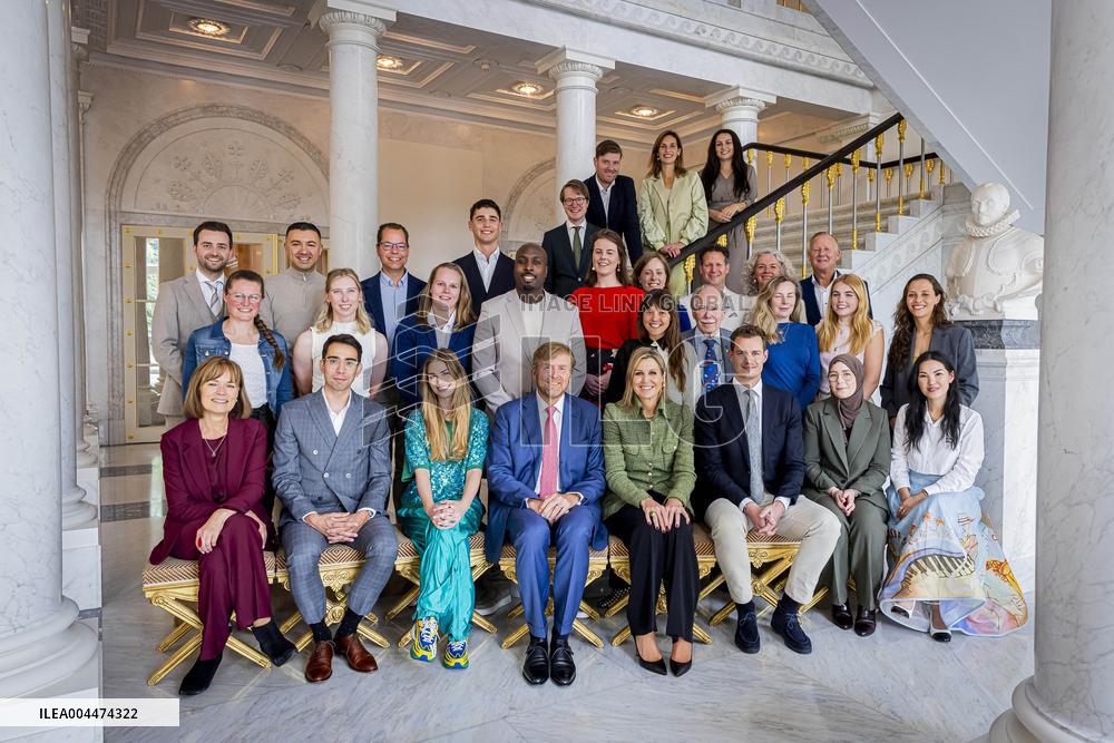 Queen Maxima And King Willem-Alexander At The Uitblinkerslunch - The Hague