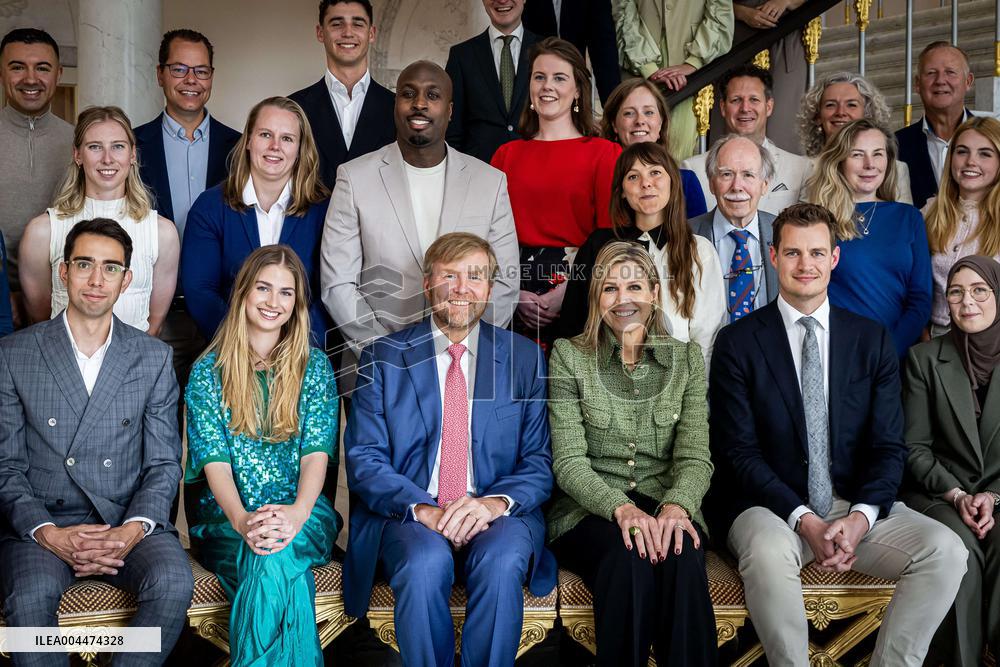 Queen Maxima And King Willem-Alexander At The Uitblinkerslunch - The Hague