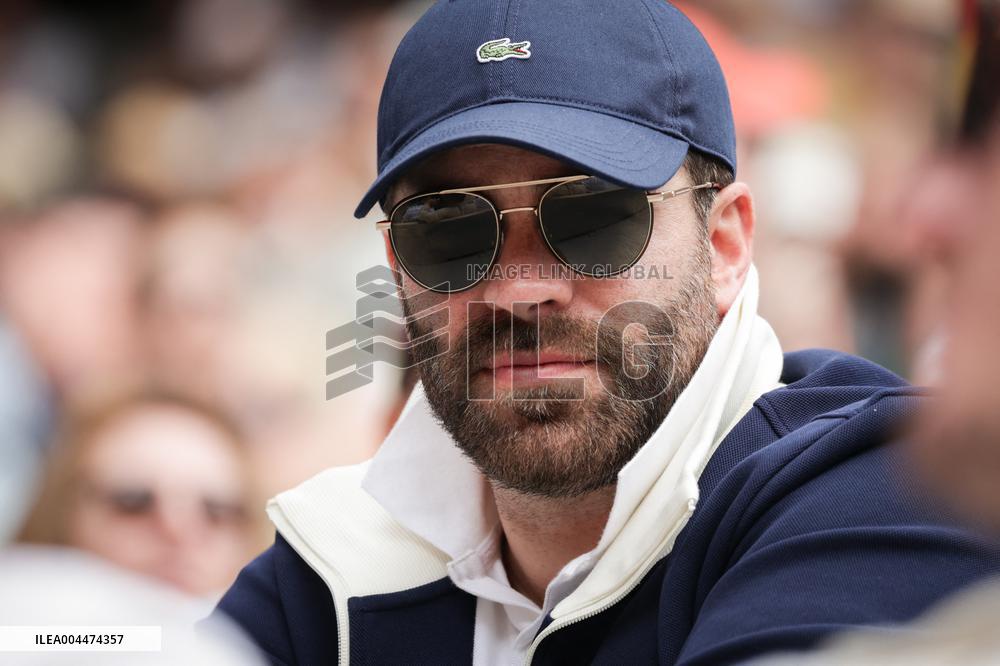 2025 French Open - Celebrities In Stand Day 5 NB