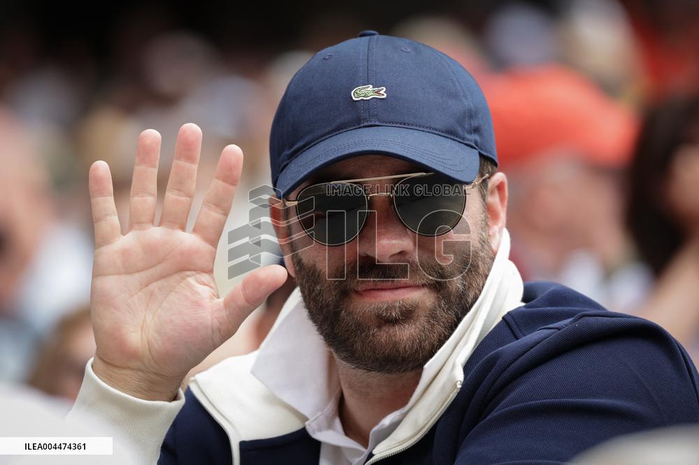 2025 French Open - Celebrities In Stand Day 5 NB
