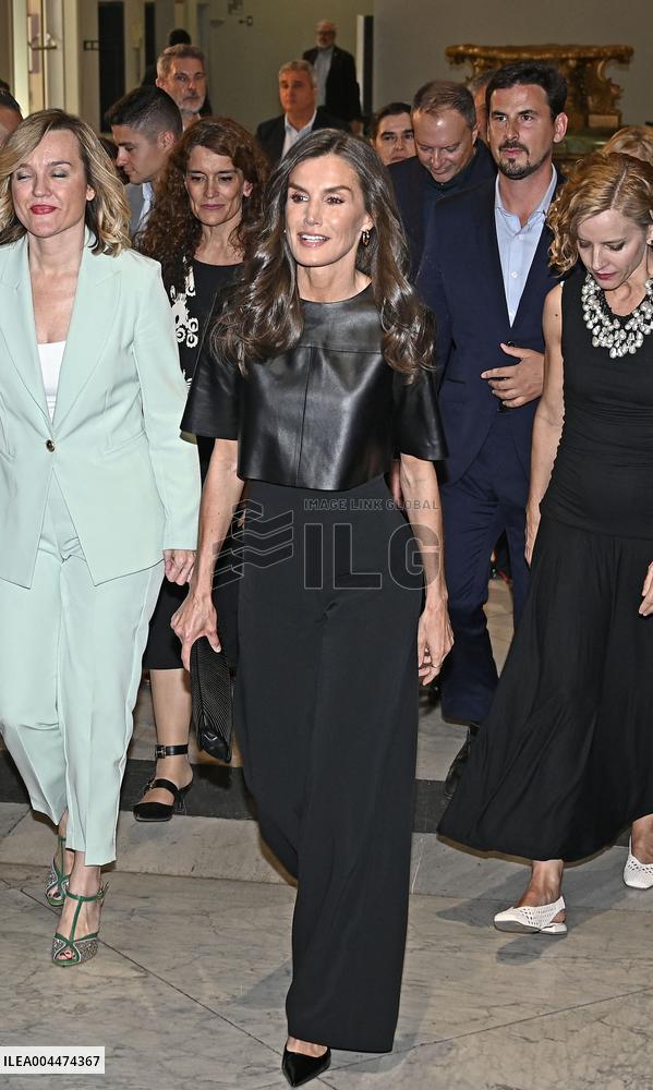 Queen Letizia At Solo de Ciencia Contest - Madrid