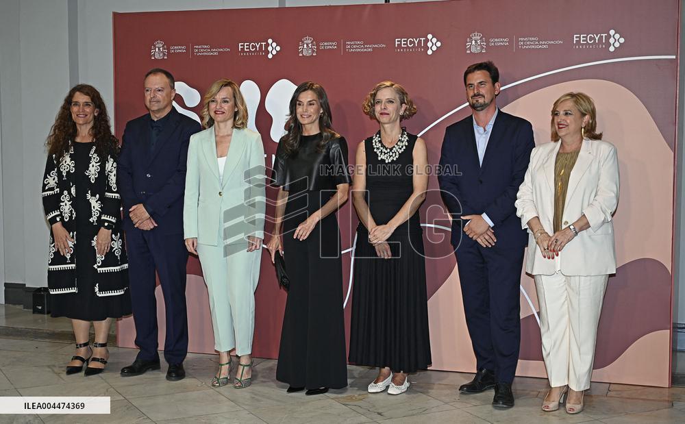 Queen Letizia At Solo de Ciencia Contest - Madrid