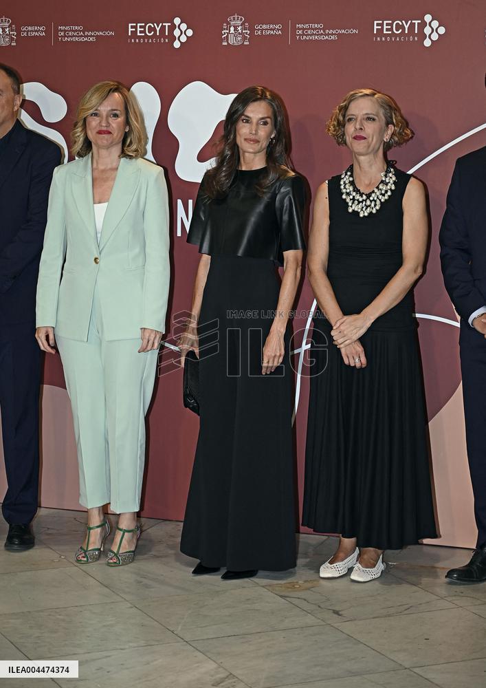 Queen Letizia At Solo de Ciencia Contest - Madrid