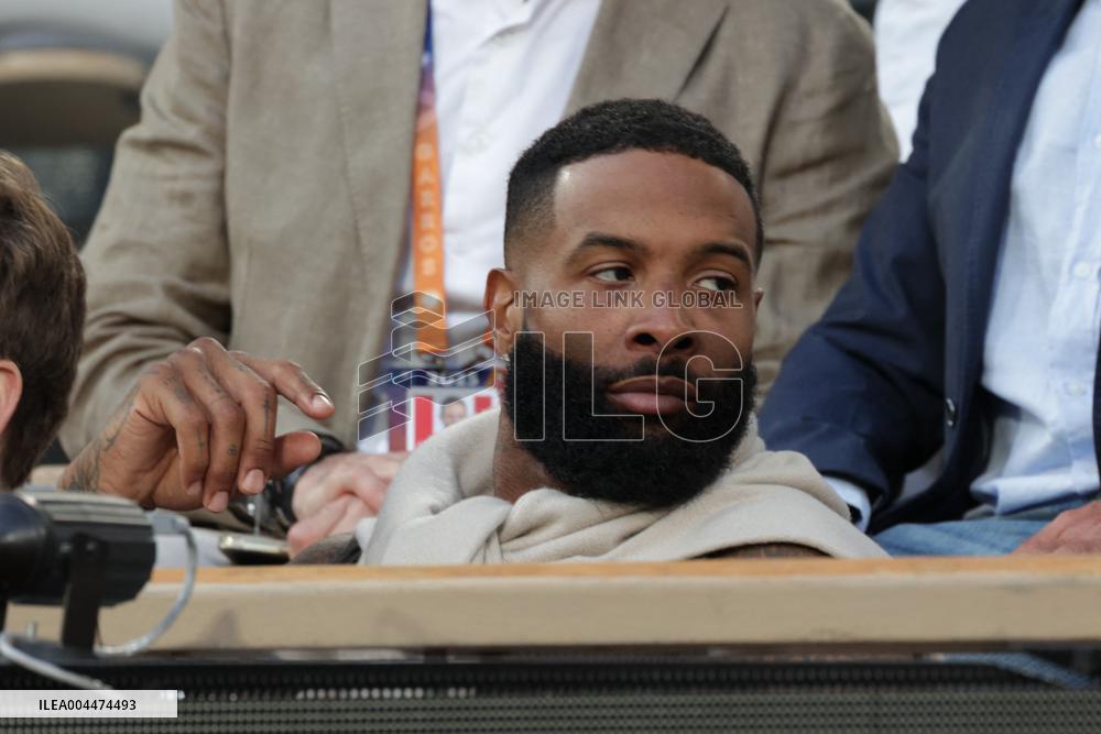 2025 French Open - Celebrities In Stand Night 5 NB