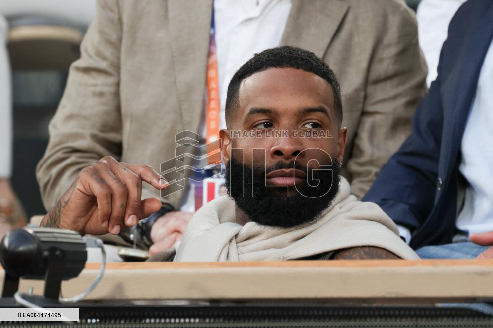 2025 French Open - Celebrities In Stand Night 5 NB