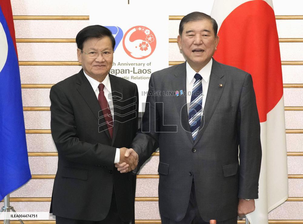 Japan-Laos talks