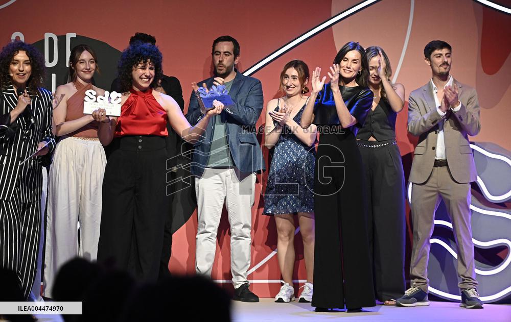 Queen Letizia At Solo de Ciencia Final - Madrid