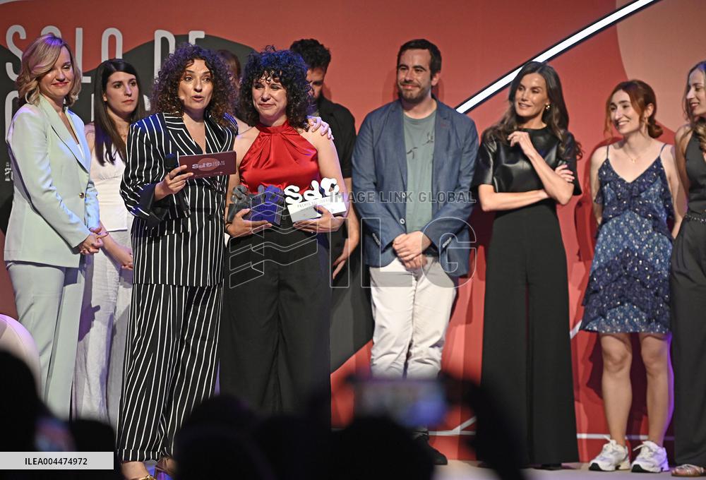 Queen Letizia At Solo de Ciencia Final - Madrid