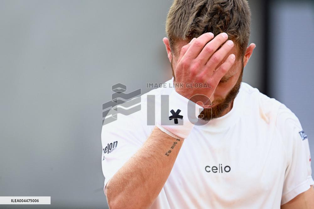 French Open - Novak Djokovic Defeats Corentin Moutet