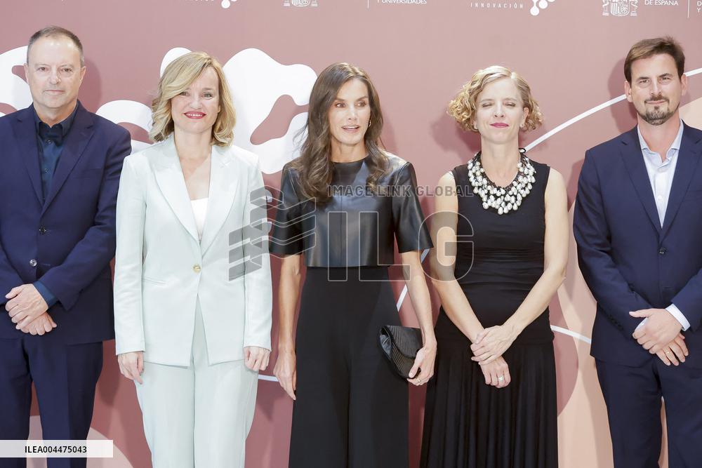 Queen Letizia At Solo de Ciencia’Final - Madrid