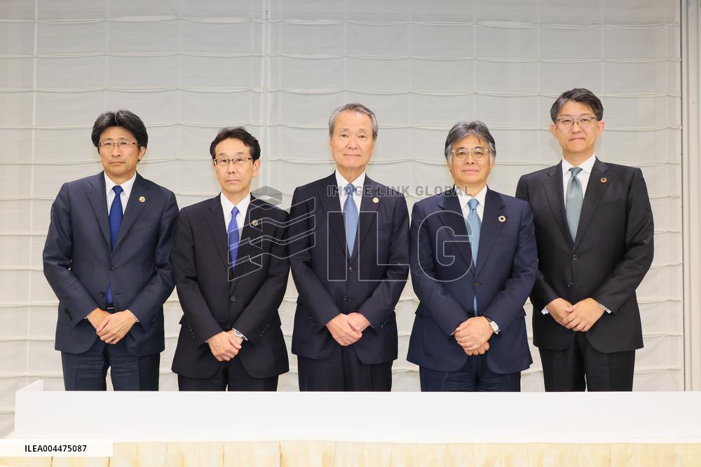 Press Conference after Keidanren's Annual General Meeting