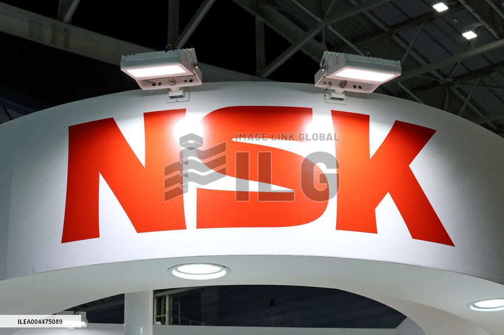NSK signage and logo