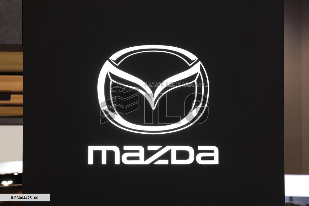 Mazda signage and logo