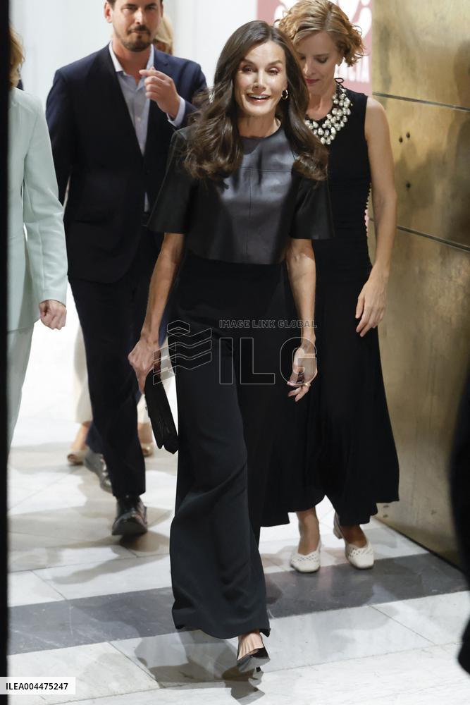 Queen Letizia At Solo de Ciencia’Final - Madrid