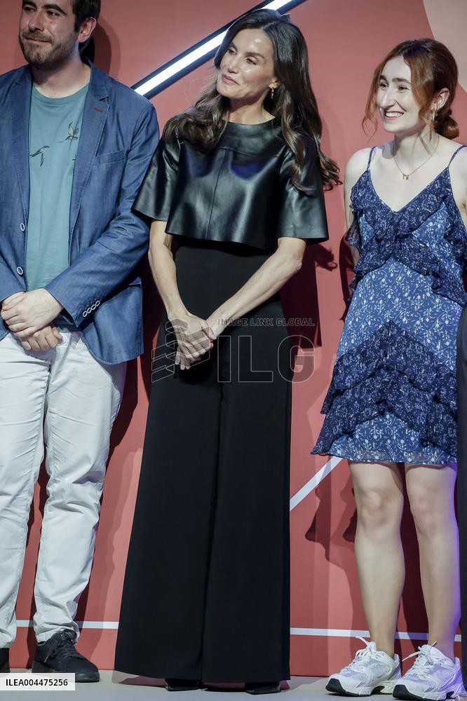 Queen Letizia At Solo de Ciencia’Final - Madrid