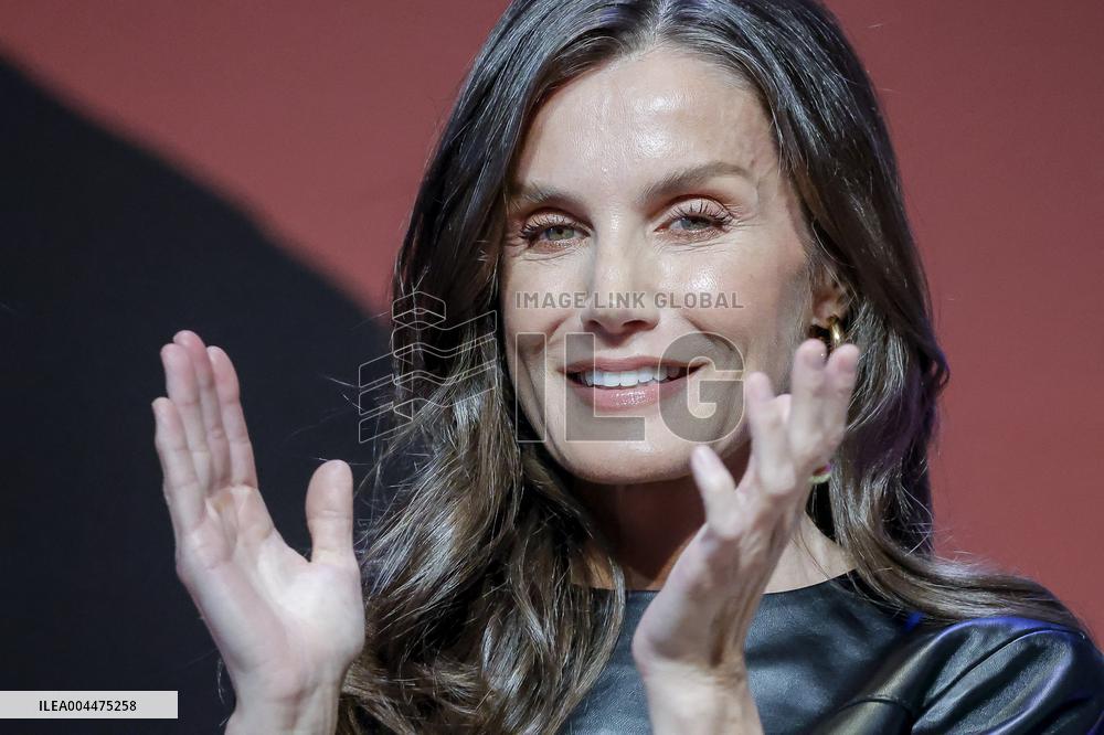 Queen Letizia At Solo de Ciencia’Final - Madrid
