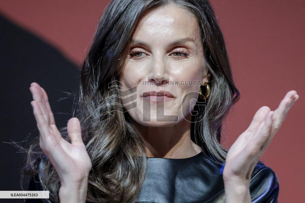 Queen Letizia At Solo de Ciencia’Final - Madrid