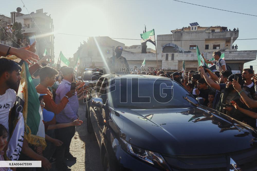 Syrians Celebrate 10 Years Since Ariha Liberation