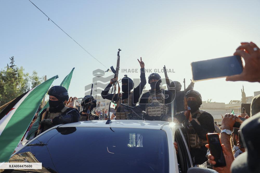 Syrians Celebrate 10 Years Since Ariha Liberation