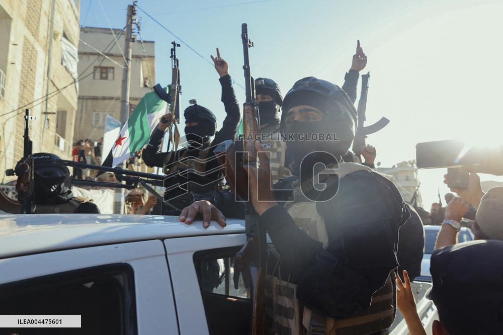 Syrians Celebrate 10 Years Since Ariha Liberation