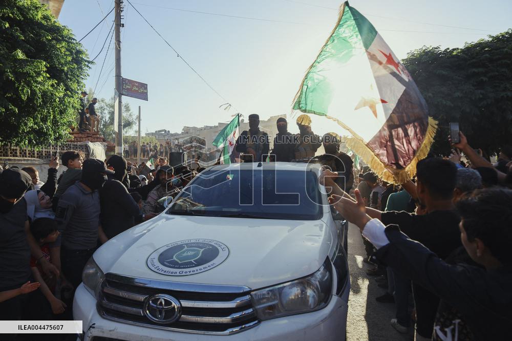 Syrians Celebrate 10 Years Since Ariha Liberation