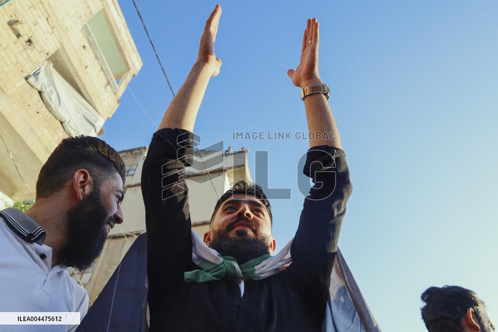Syrians Celebrate 10 Years Since Ariha Liberation