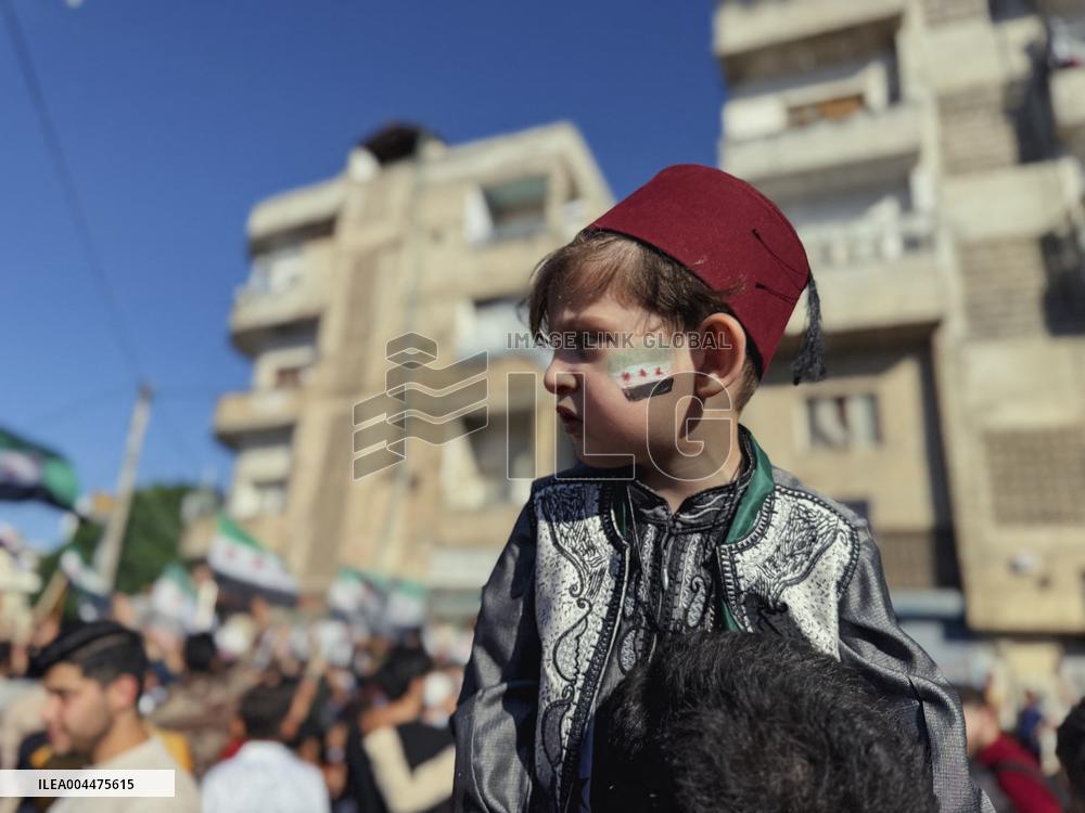 Syrians Celebrate 10 Years Since Ariha Liberation