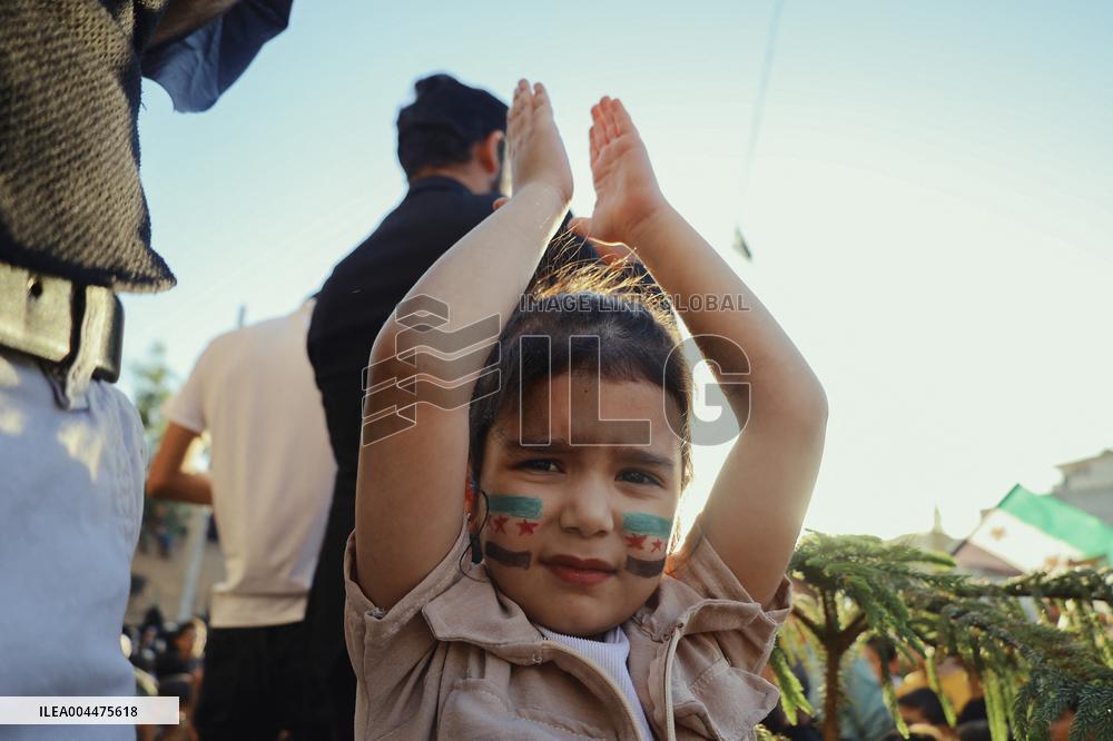 Syrians Celebrate 10 Years Since Ariha Liberation