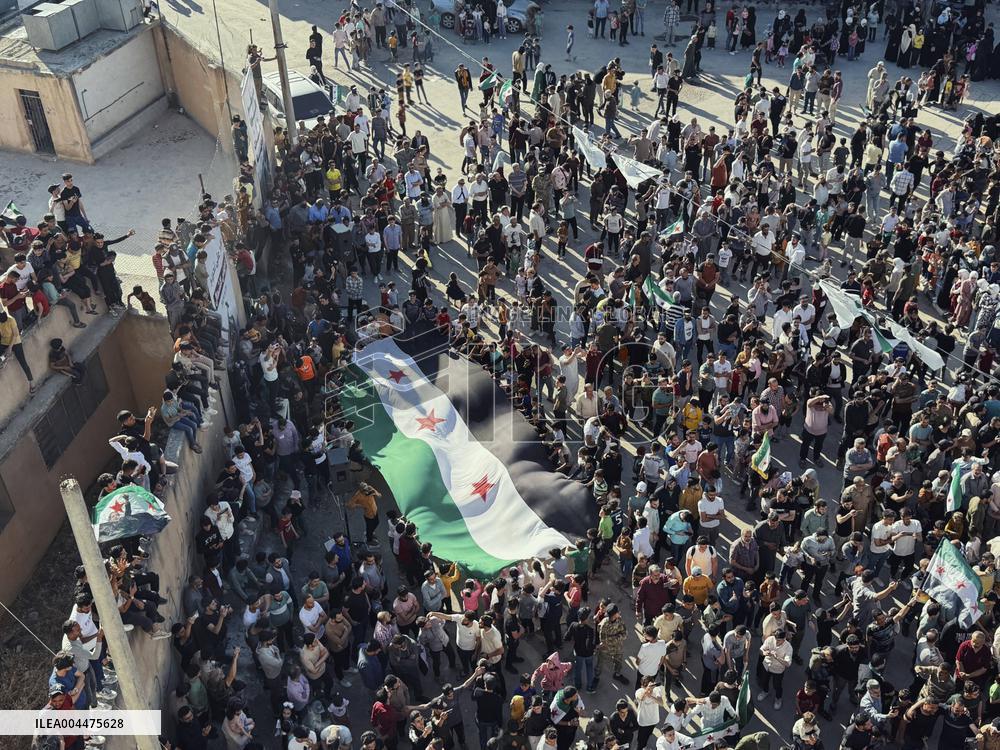 Syrians Celebrate 10 Years Since Ariha Liberation