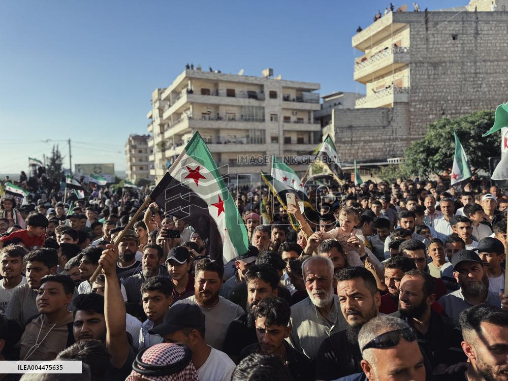 Syrians Celebrate 10 Years Since Ariha Liberation