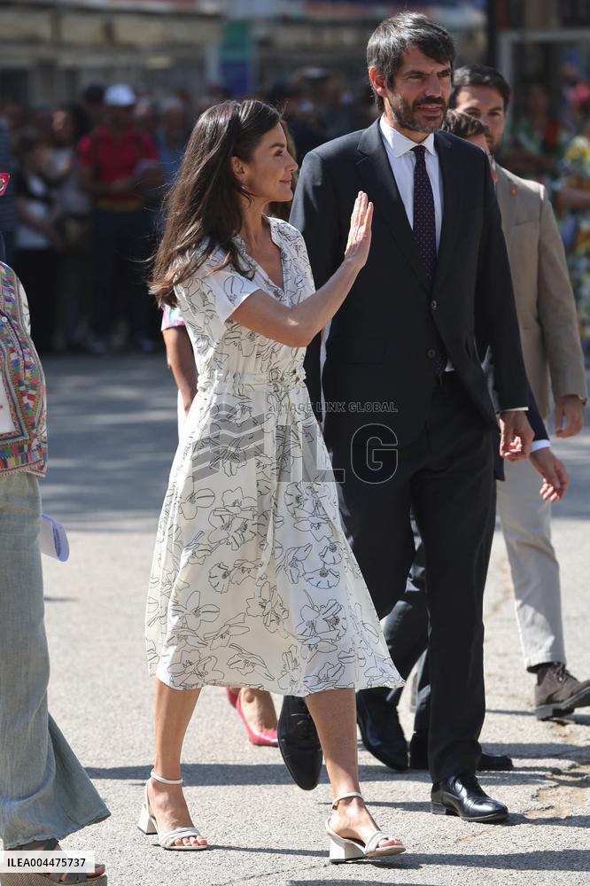 Queen Letizia At 84th Madrid Book Fair - Madrid