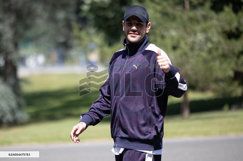 France Players arrives for Training - Clairefontaine-en-Yvelines
