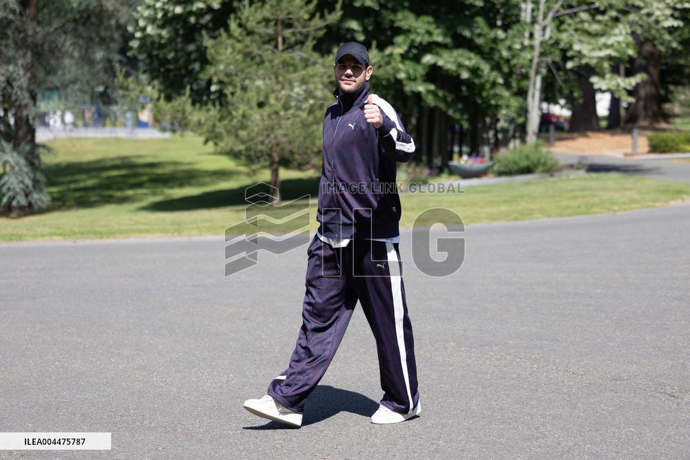 France Players arrives for Training - Clairefontaine-en-Yvelines