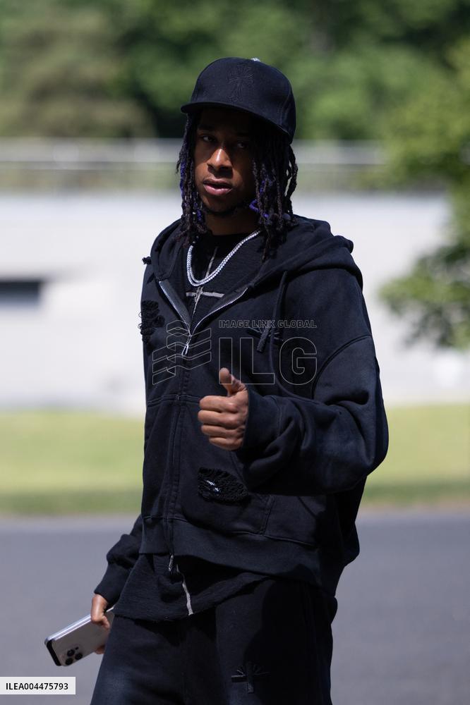 France Players arrives for Training - Clairefontaine-en-Yvelines