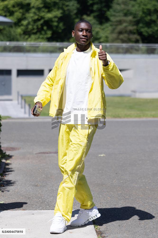 France Players arrives for Training - Clairefontaine-en-Yvelines
