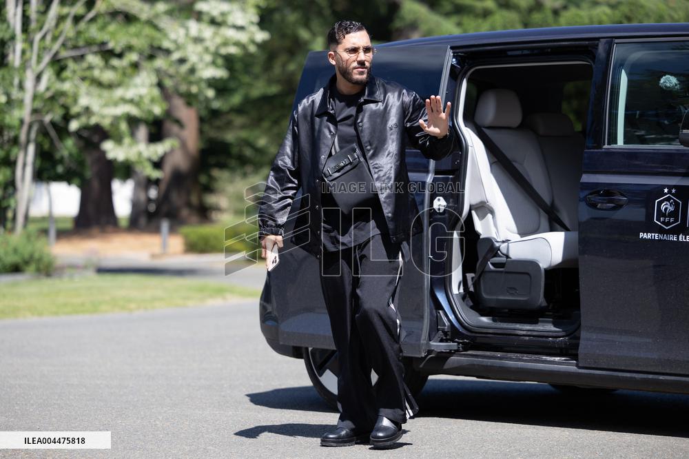 France Players arrives for Training - Clairefontaine-en-Yvelines