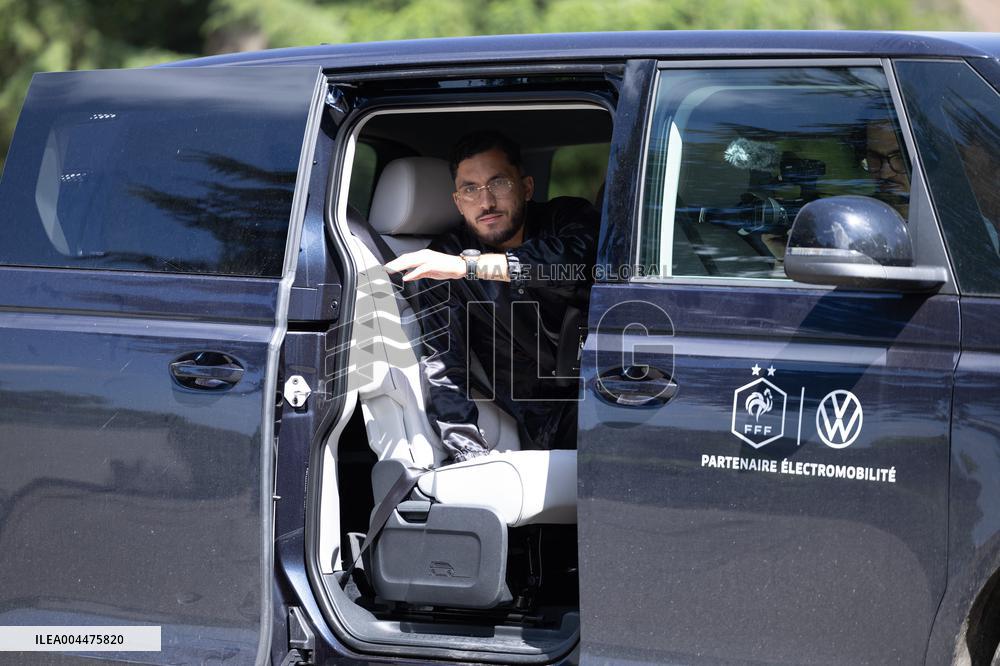 France Players arrives for Training - Clairefontaine-en-Yvelines