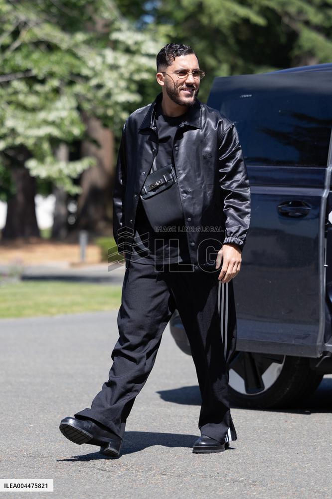 France Players arrives for Training - Clairefontaine-en-Yvelines