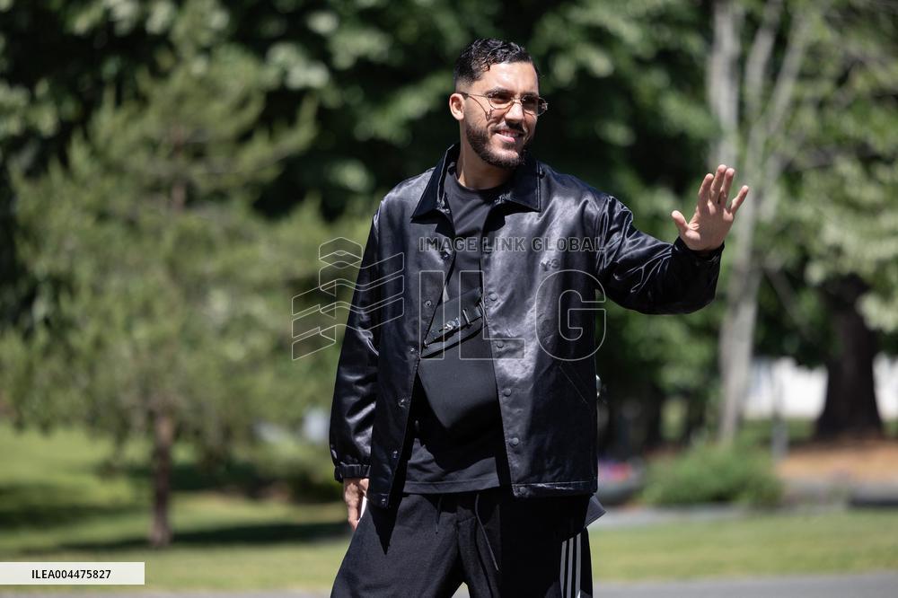 France Players arrives for Training - Clairefontaine-en-Yvelines