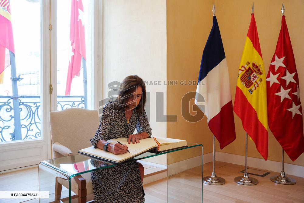 Ayuso Receives The French Ambassador To Spain - Madrid