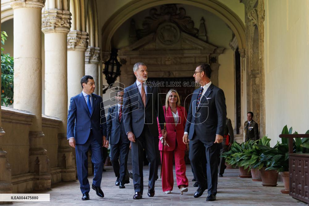 King Felipe VI Presides Over Royal Cavalry Meeting - Granada