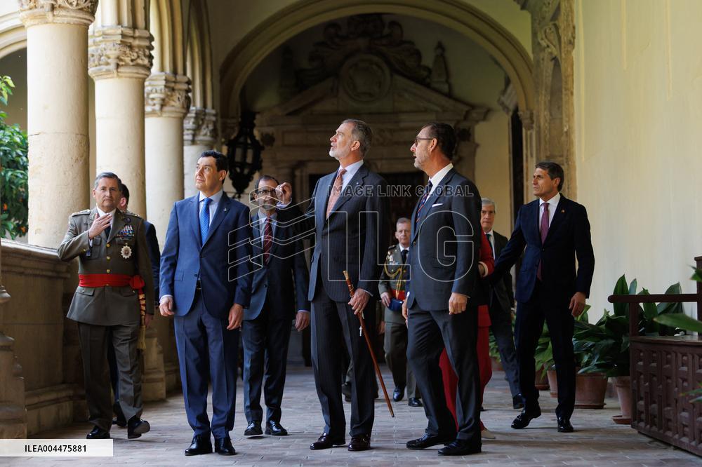 King Felipe VI Presides Over Royal Cavalry Meeting - Granada