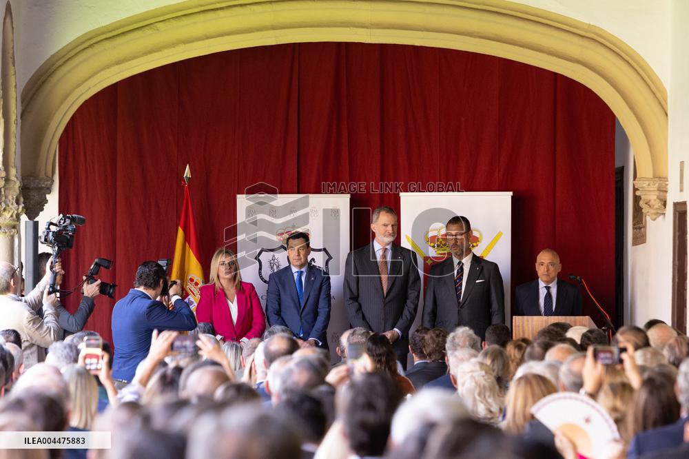 King Felipe VI Presides Over Royal Cavalry Meeting - Granada