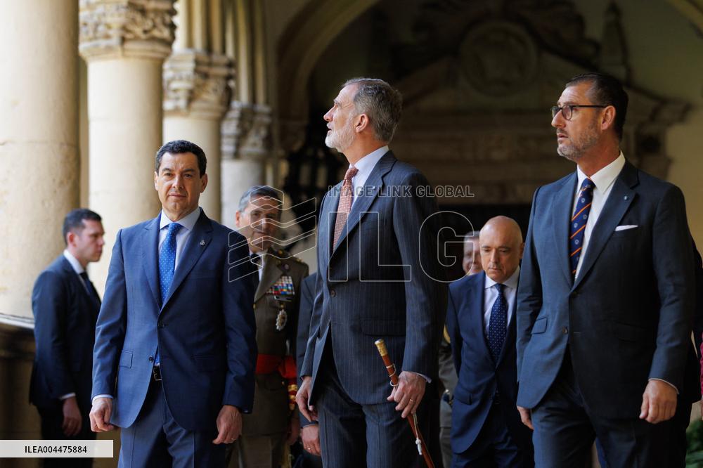 King Felipe VI Presides Over Royal Cavalry Meeting - Granada