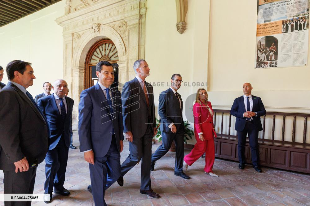 King Felipe VI Presides Over Royal Cavalry Meeting - Granada