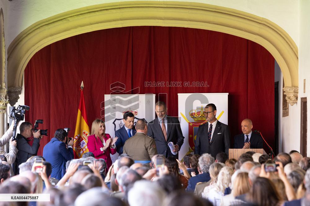 King Felipe VI Presides Over Royal Cavalry Meeting - Granada