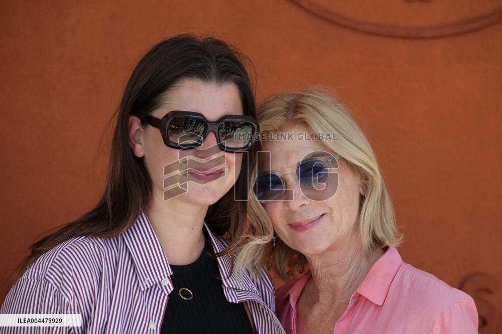 2025 French Open - Celebrities At Village Day 6 NB