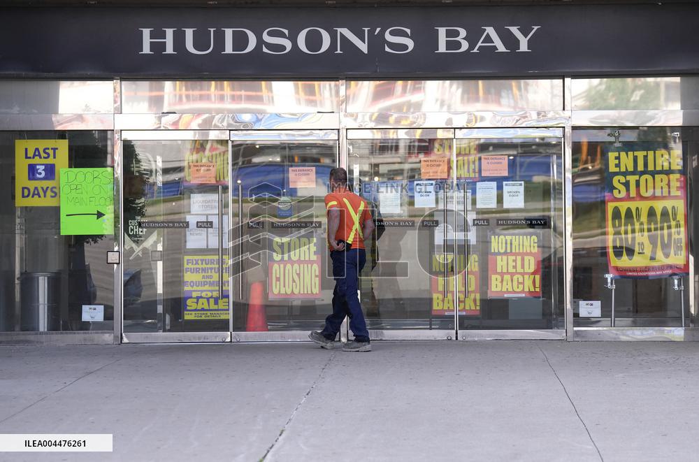 Hudson's Bay Closes All Stores - Canada