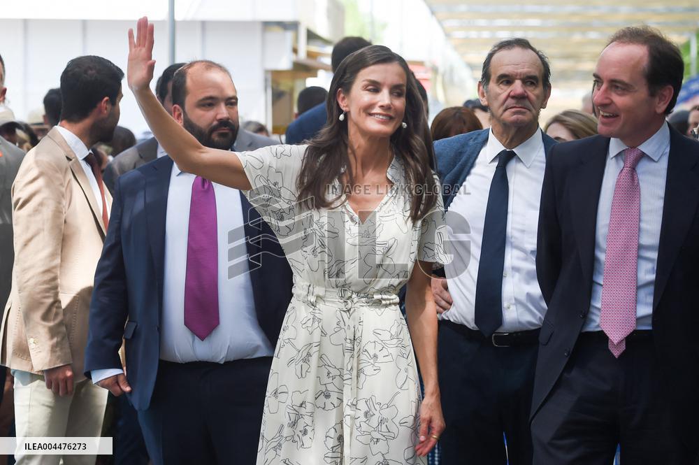 Queen Letizia At 84th Madrid Book Fair - Madrid