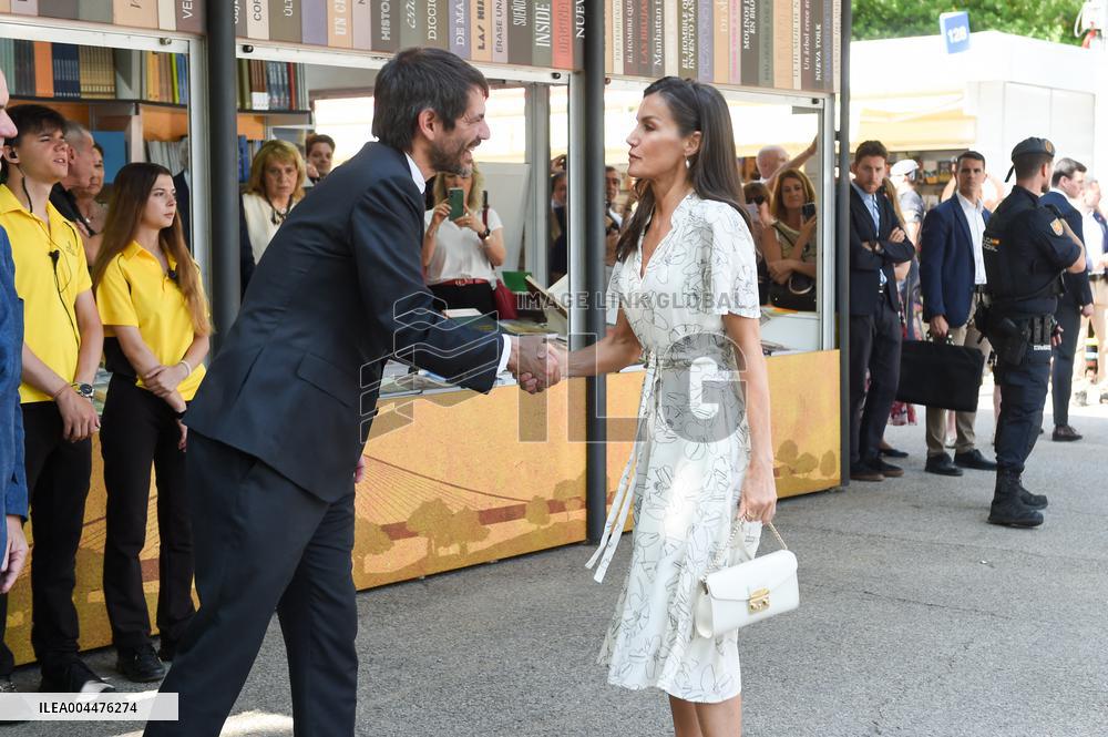 Queen Letizia At 84th Madrid Book Fair - Madrid
